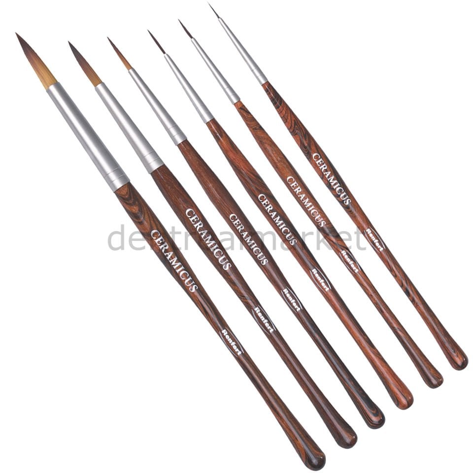 Ceramicus Porselen Sentetik Kıl Fırçası - Big Brush
