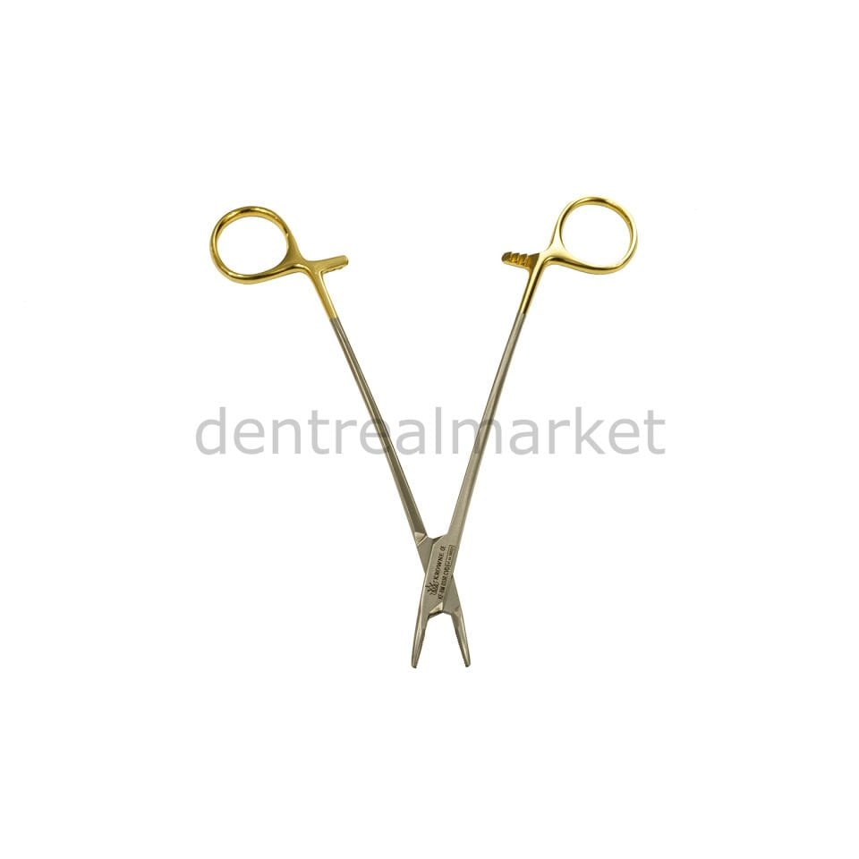 Hemostatik Pens 14 cm TC - Eğri (Curved) Arter Pensi