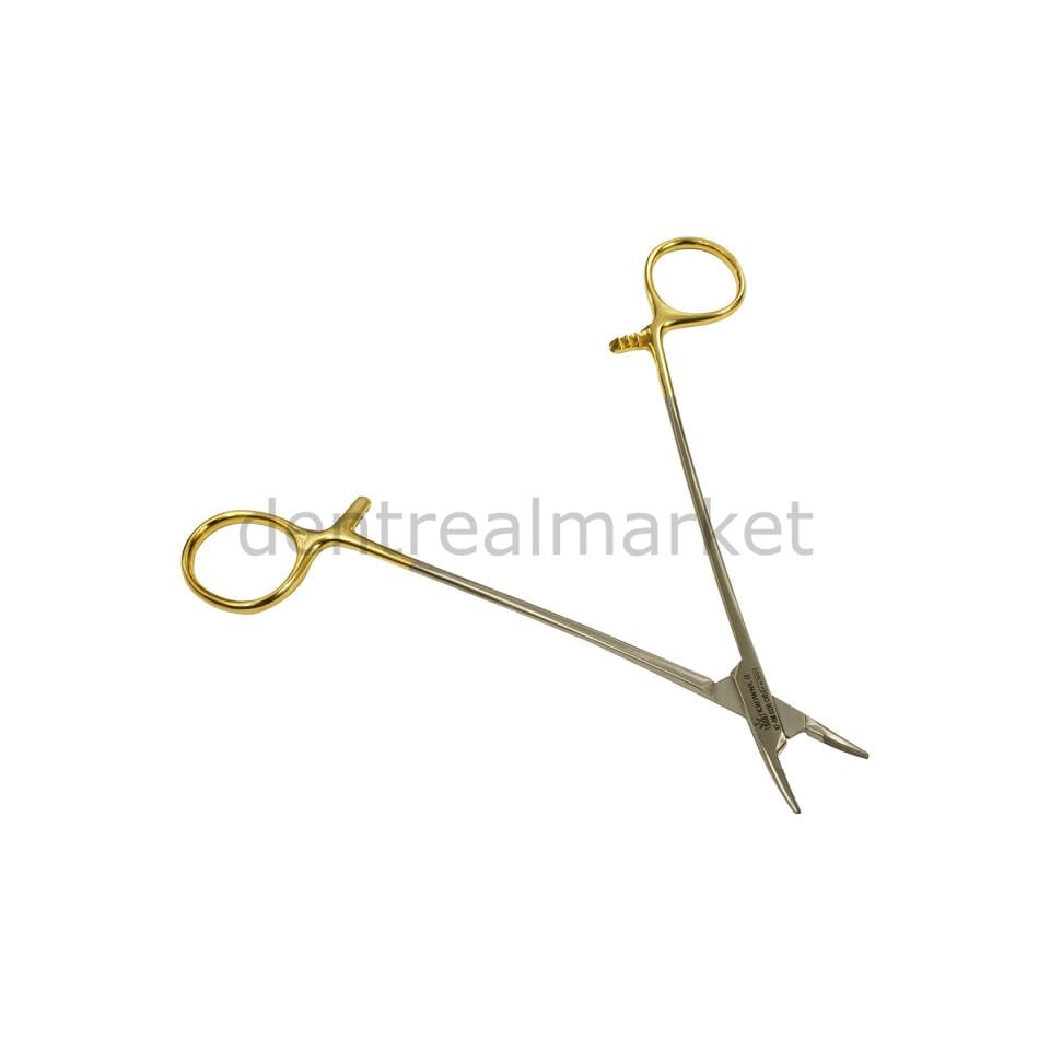 Hemostatik Pens 14 cm TC - Eğri (Curved) Arter Pensi