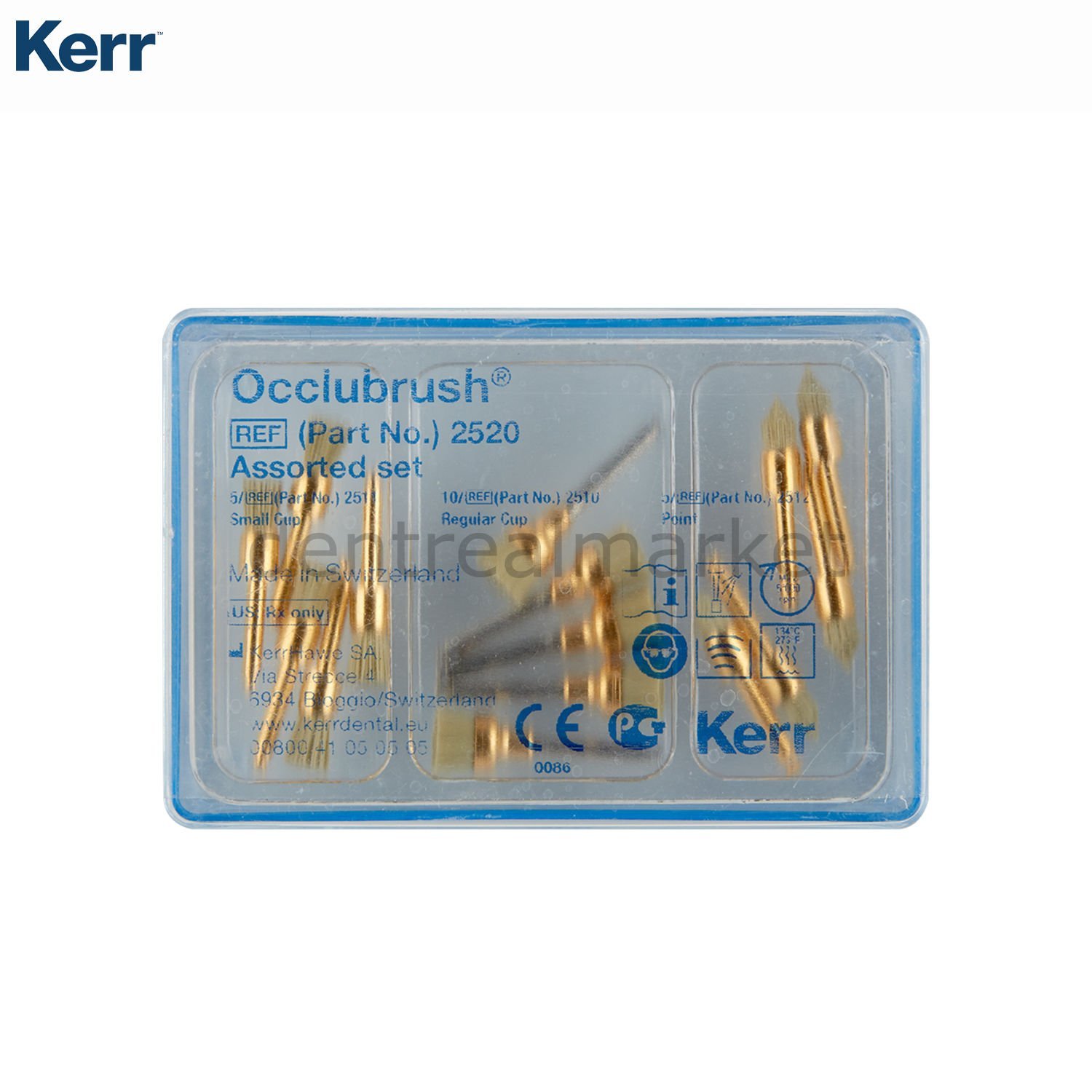 Occlubrush  Kendinden Cilalı Asorti Fırça  Seti