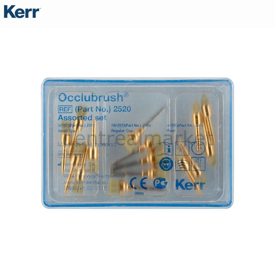 Occlubrush  Kendinden Cilalı Asorti Fırça  Seti