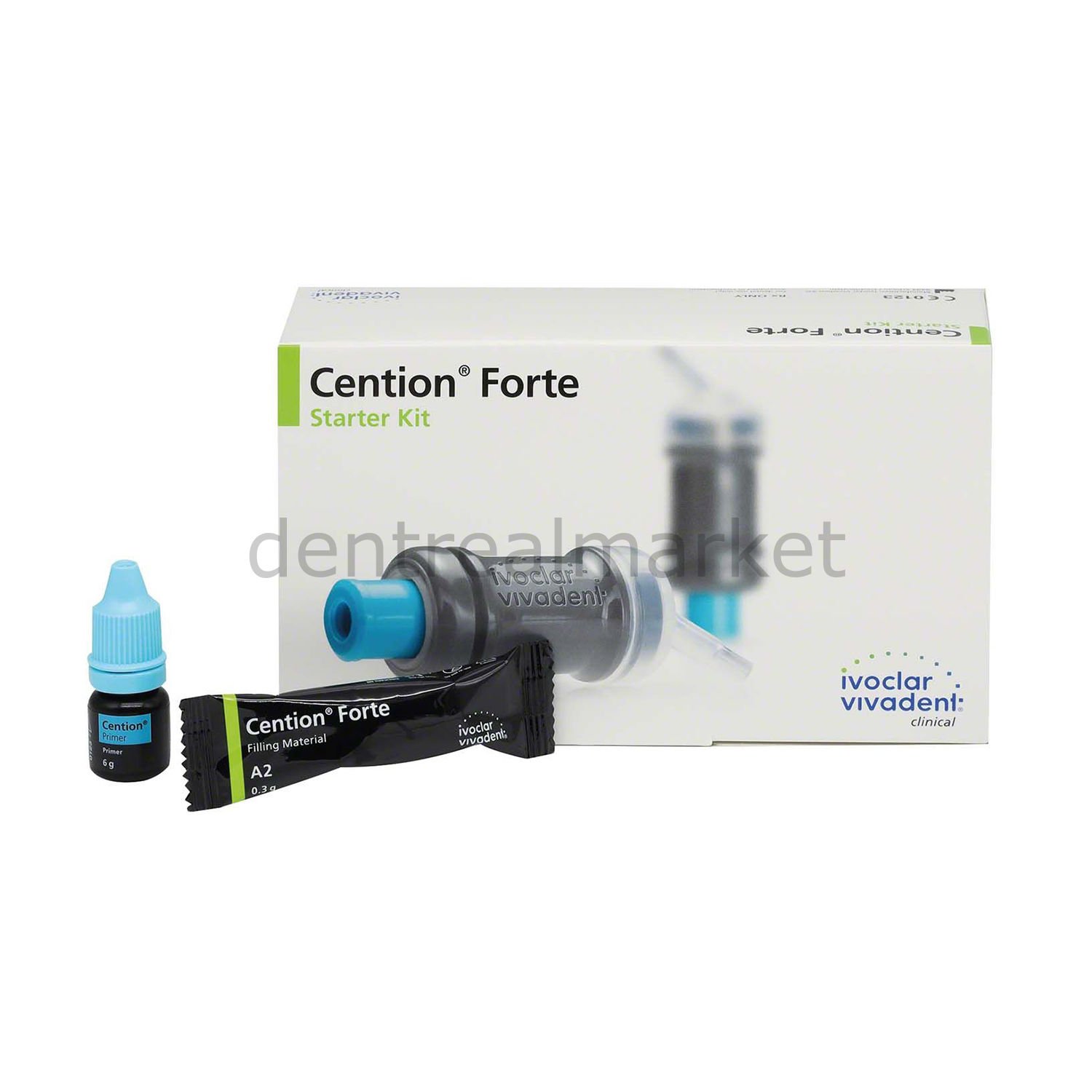 Cention Forte Starter Kit - Posterior Restoratif A2