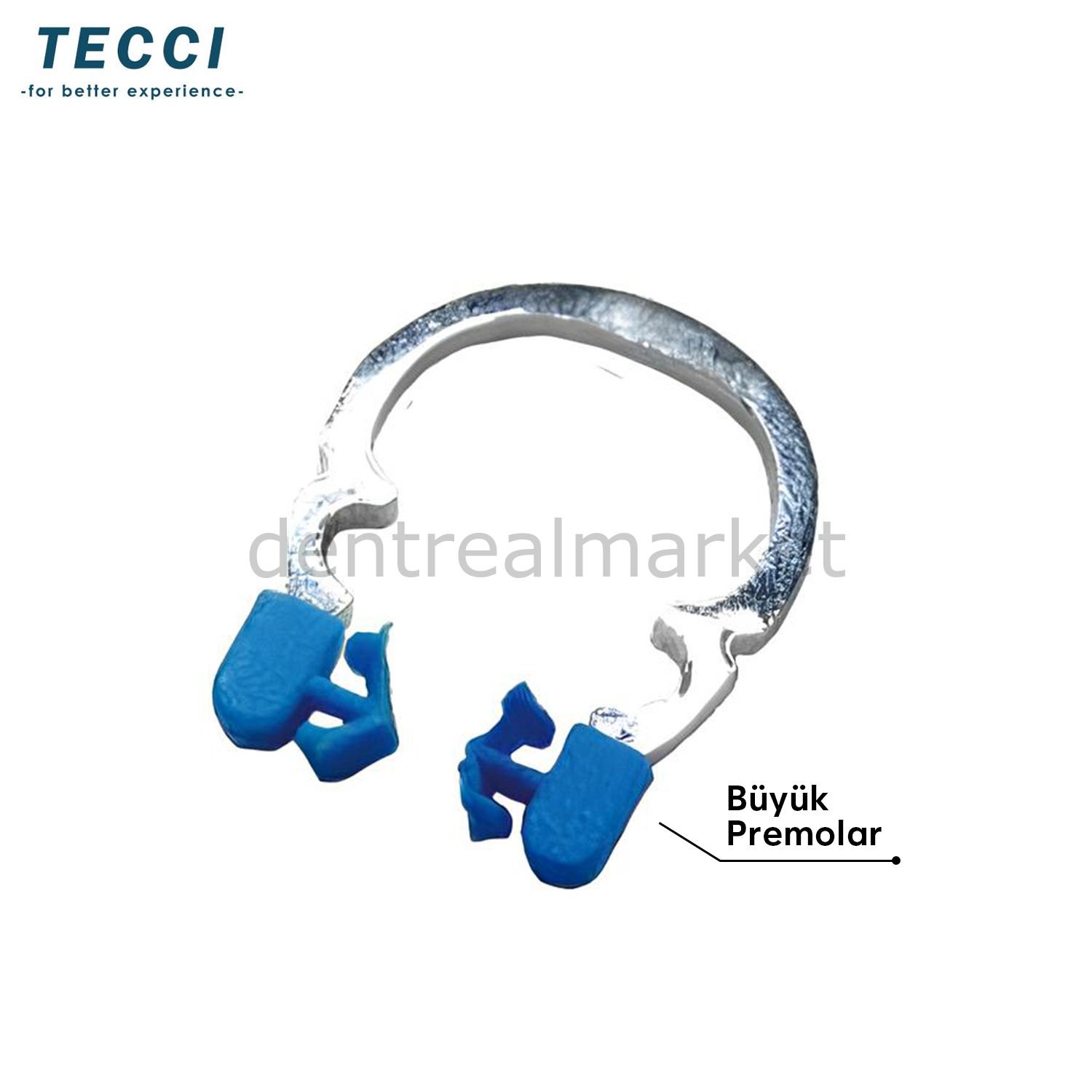 Tecci Krom Yüzeyli Ring-T - Matrix Band Tutucu Büyük Premolar