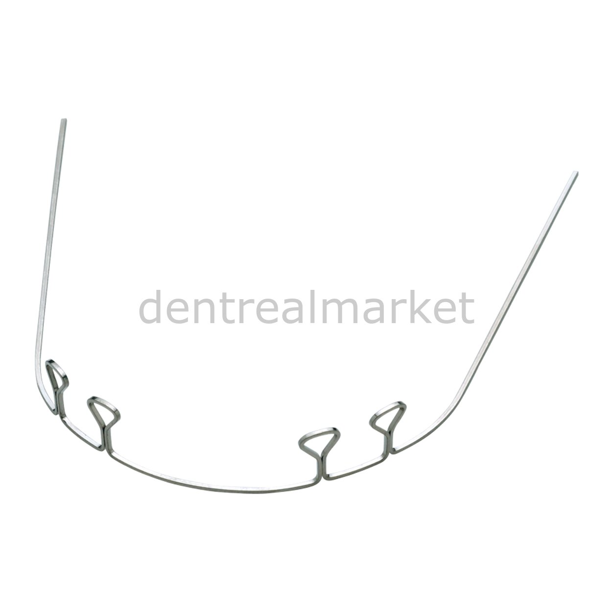 Keyhole Looped Wire - Mantar Kafalı Tel - Çelik - 4 Hole