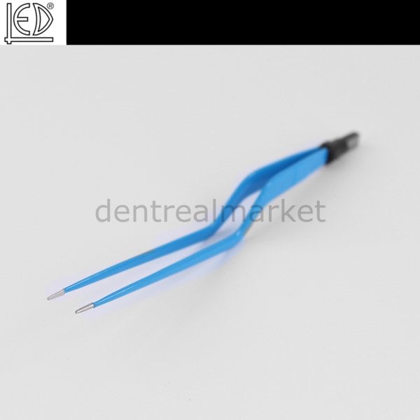 Surtron Bipolar Açılı Forceps 20 Cm