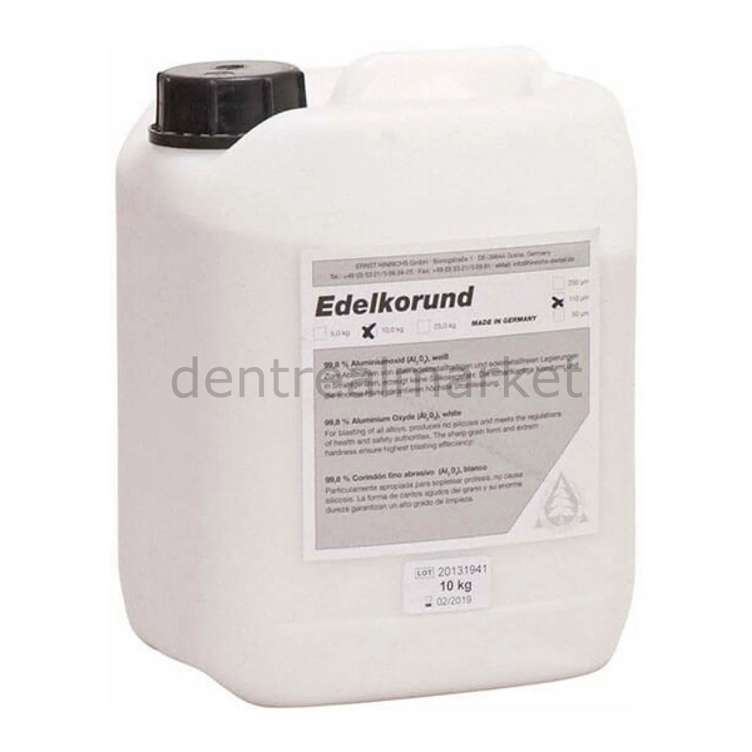 Edelkorund Aluminium Oxide Aşındırma Kumu 10 Kg