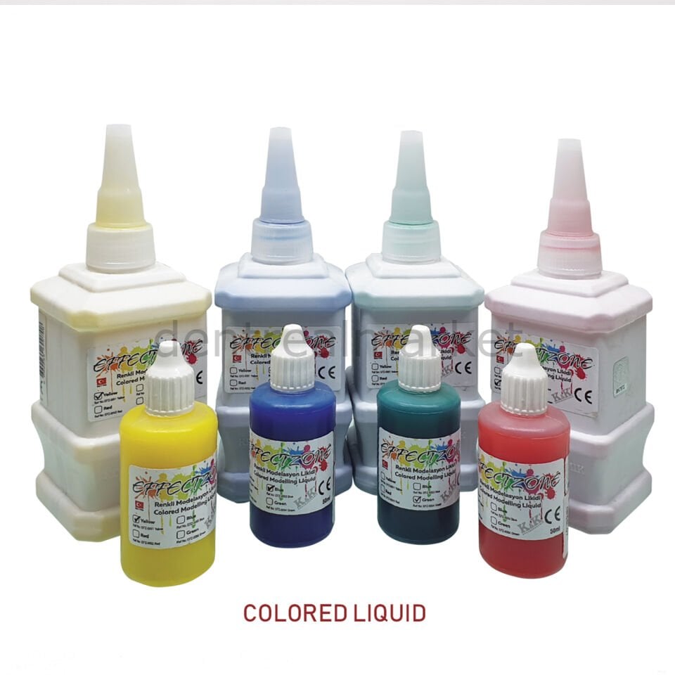 Efect Zone - Renkli Porselen Efect Likidi 50ml