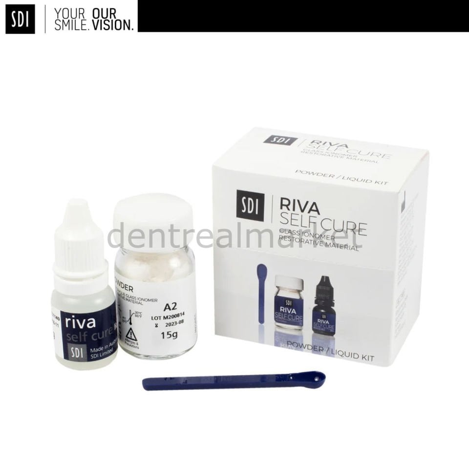 Riva Self Cure Cam Ionomer Toz+Likit A2