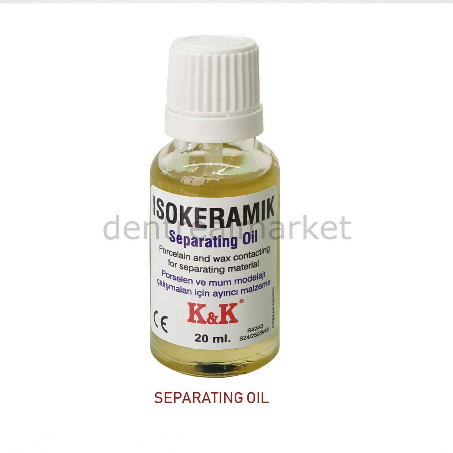 İsokeramik Separating Oil - Ayırıcı Yag 20ml