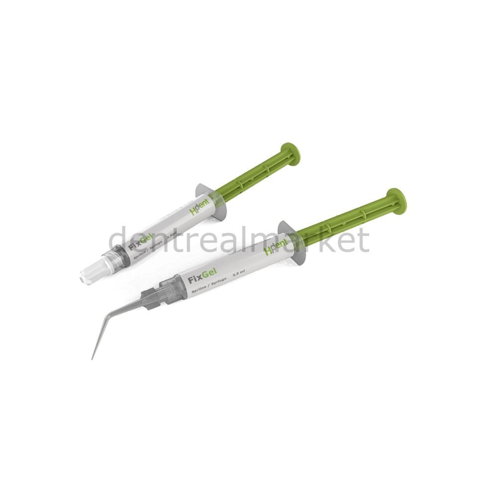 FixGel 2*3,5 ml - Geçici Tutma Jeli  Seramik, Zirkonya ve PFM İçin