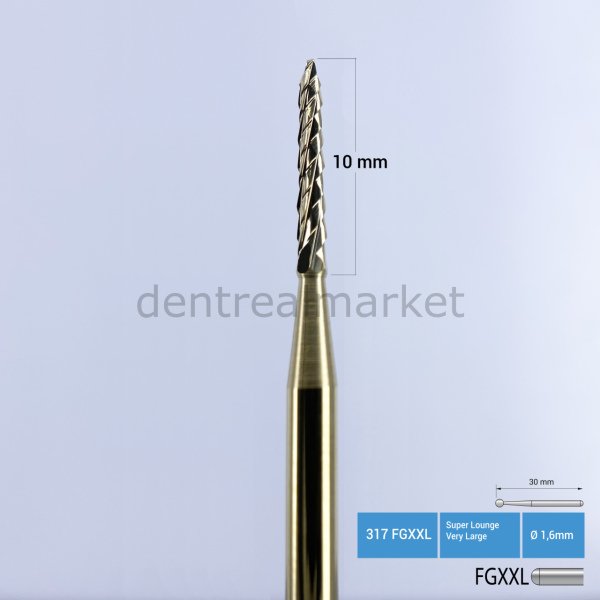 Titanyum Lindemann Cerrahi Frez - 162A Aeratör İçin Aeratör - FGXXL