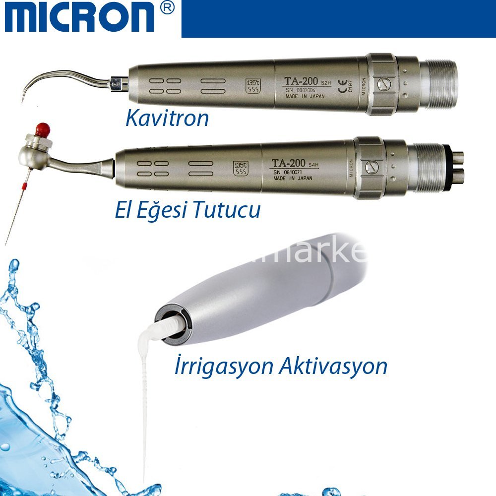 Havalı Kavitron + EndoActivator + El Egesi Tutucu