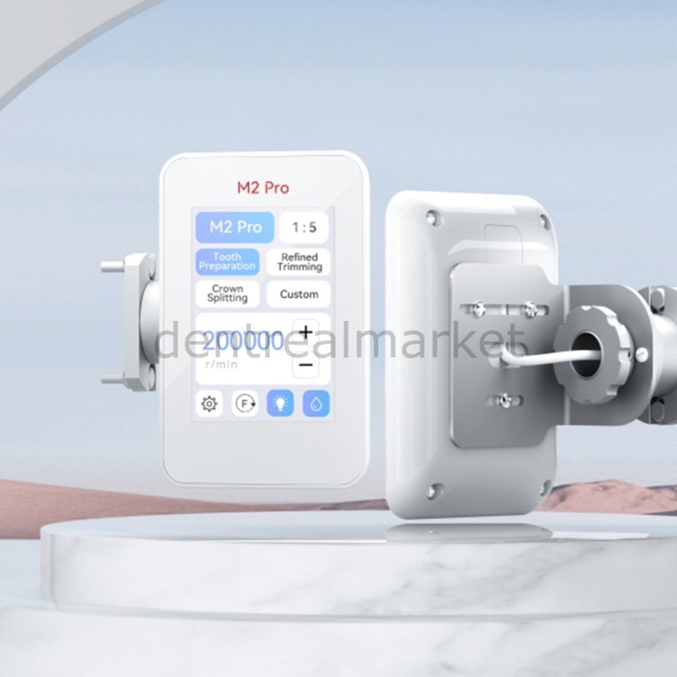 Elektrikli Mikromotor & Kırmızı Kuşak Anguldurva M2PRO Set