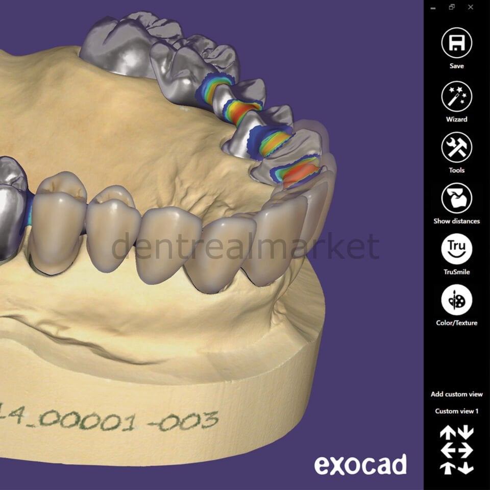 EXOCAD Dental Tarayıcı Yazılımı Temel Dongle (Kron ve Köprü)