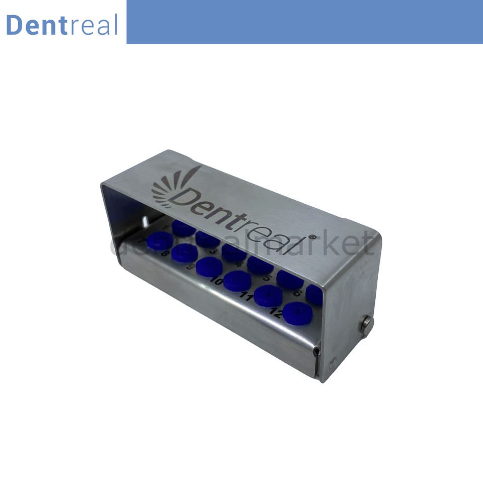 Dentrealmarket Çelik Frez Standı - Otoklavlanabilir