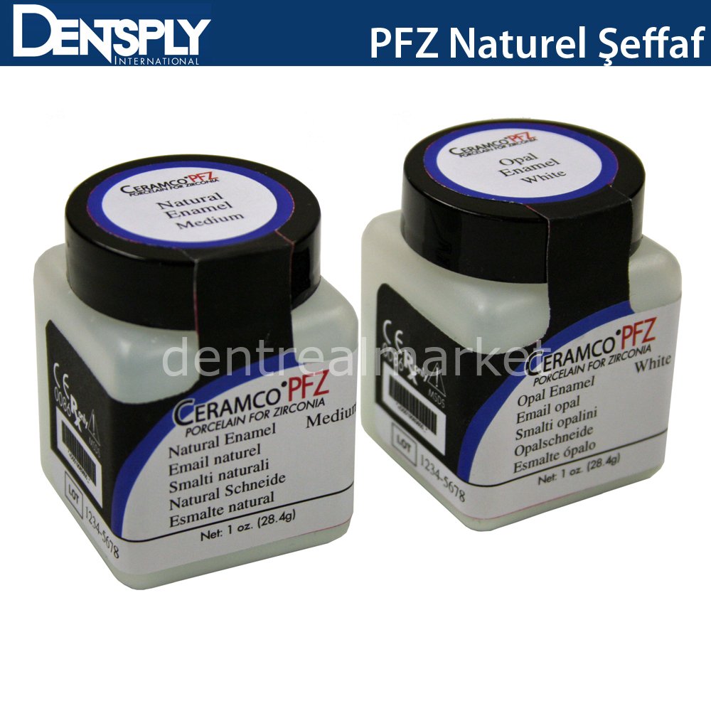 Ceramco PFZ Zirkonyum Tozu - Naturel Şeffaf 28,4 gr