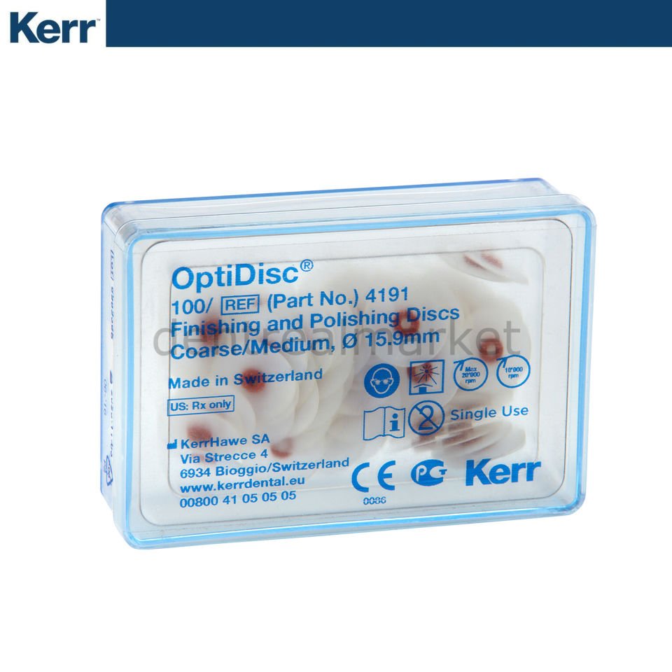 OptiDisc Kompozit Cila Diski Refil 15,9 mm - Coarse-Medium