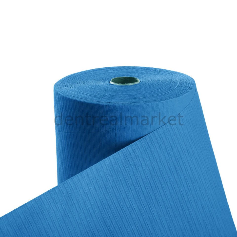 Avrupa Rulo Dişci Hasta Önlüğü ve Tabla Örtüsü Takım -  Dark Blue