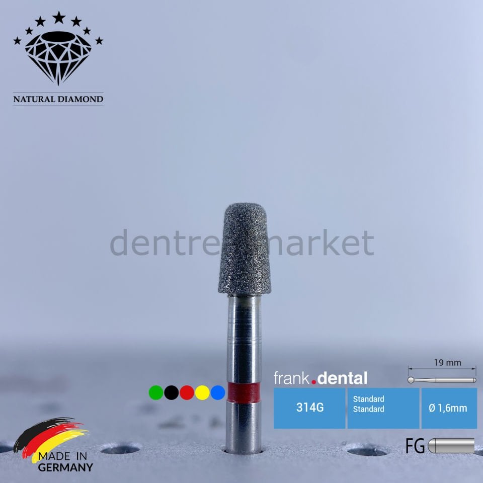 Doğal Elmas Frez - Aeratör - 845KR - Konik - 5 Adet