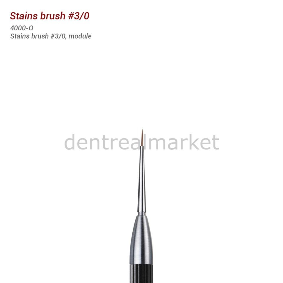 Leke Fırçası - Stains Brush #3/0 - Porselen Fırçası