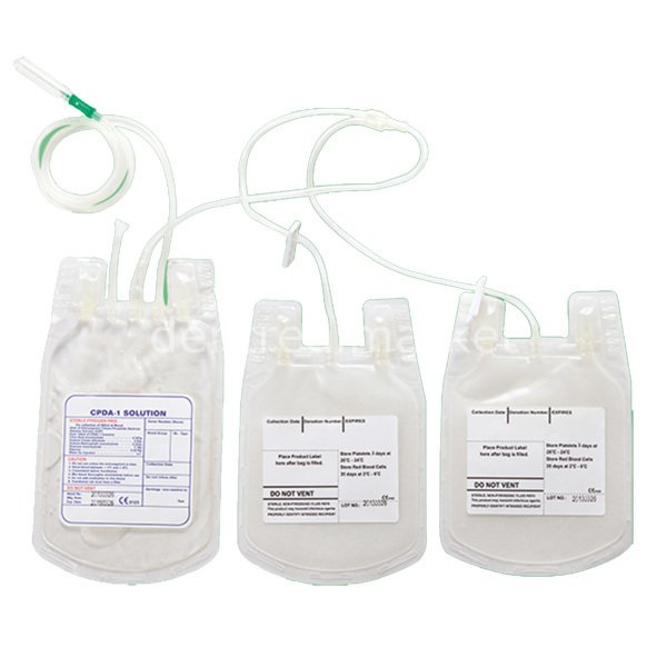 Üçlü Kan Torbası 450 ML.2X300ML - 100 Adet