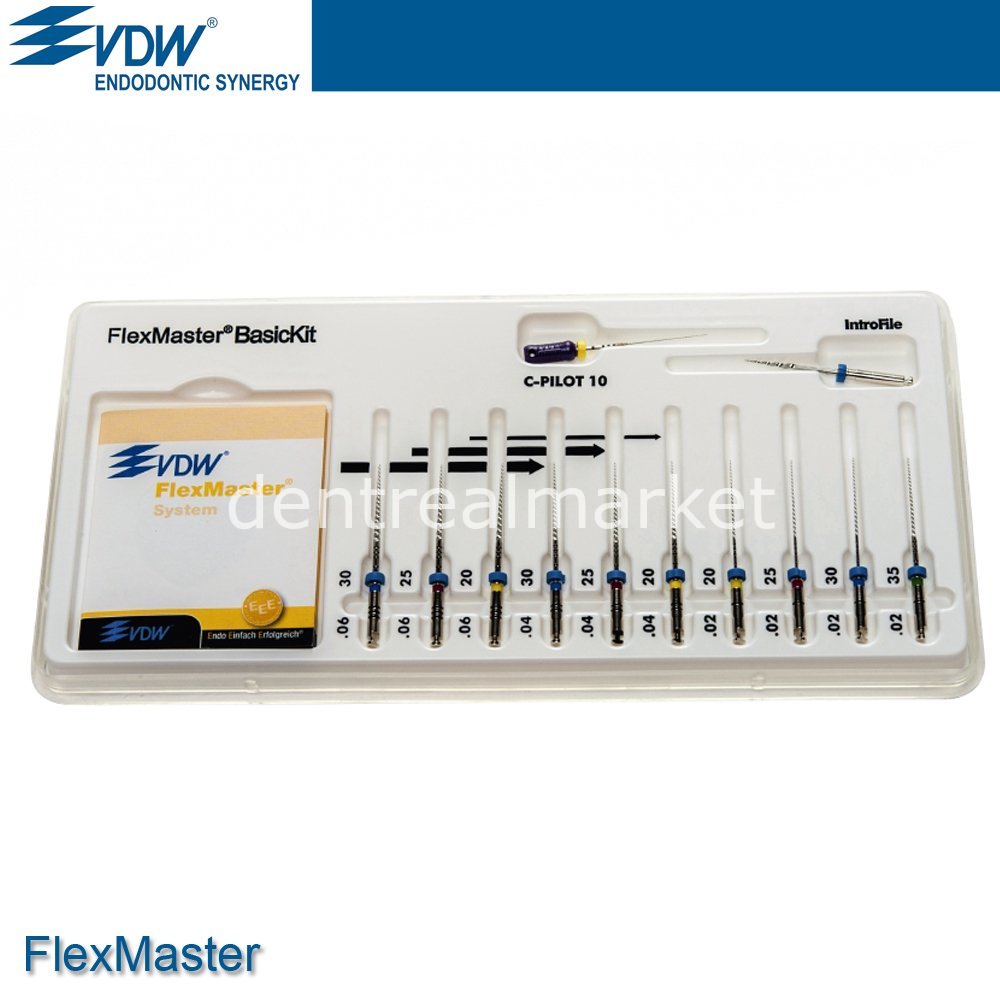 Flexmaster Rotary Kanal Egesi Niti Basic Kit