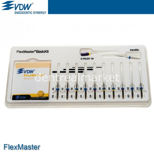 Flexmaster Rotary Kanal Egesi Niti Basic Kit