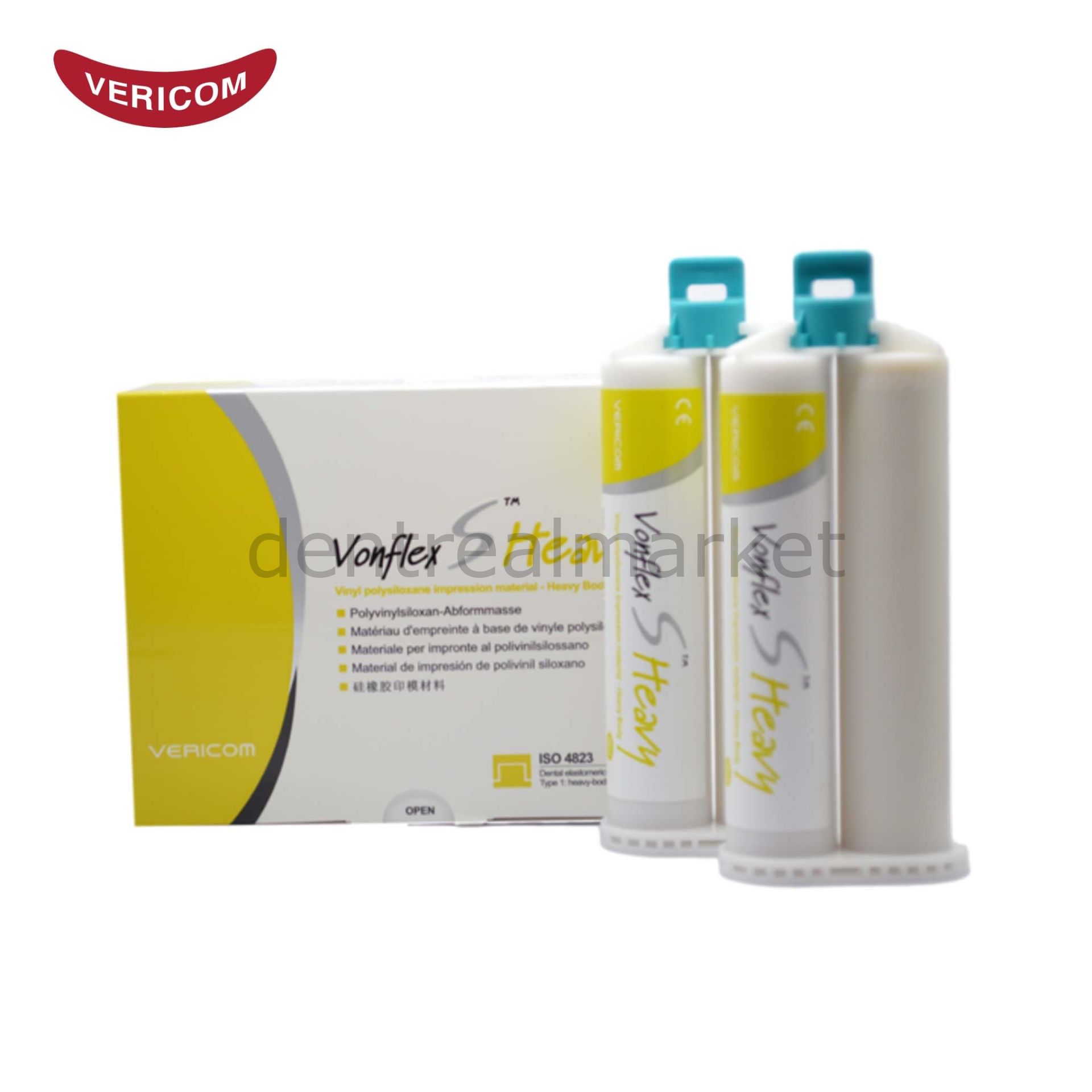Vonflex S Heavy  - Sabitleme Özellikli Ölçü Materyali 2*50ml