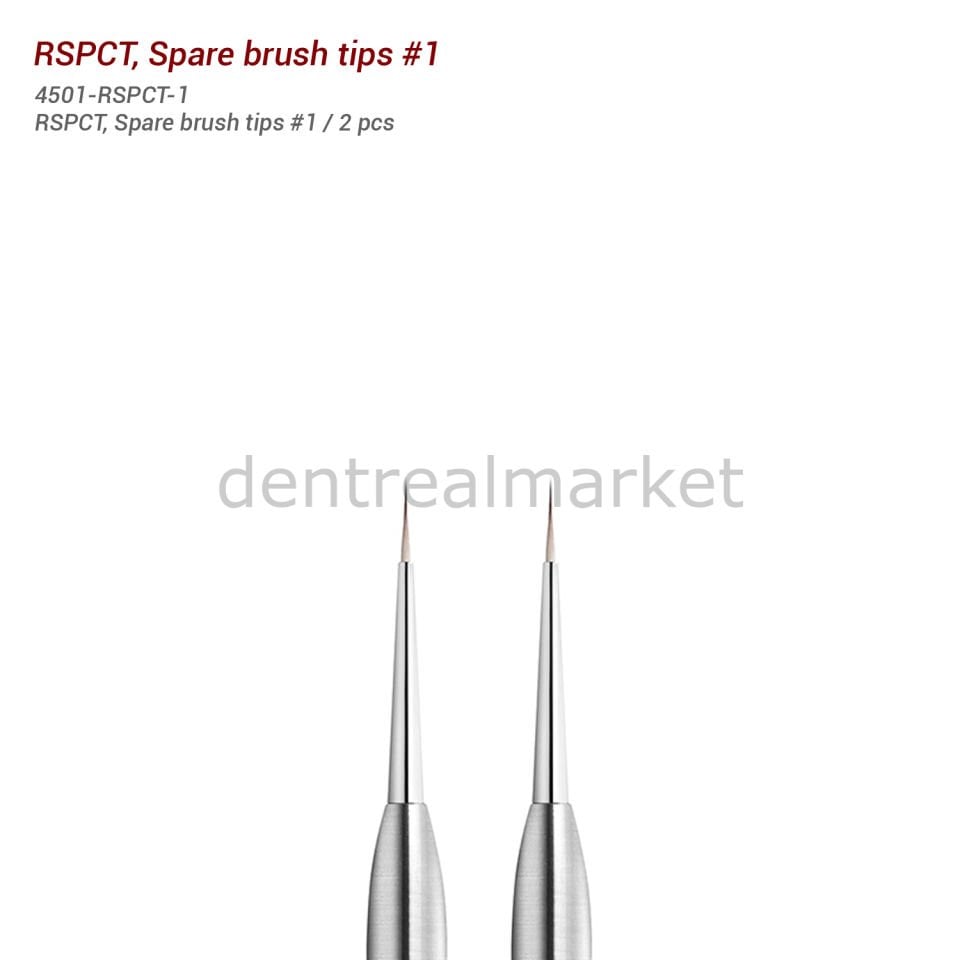 RSPCT, Sentetik Fırça Uçları - Spare Brush Tips #1 - 2 Adet
