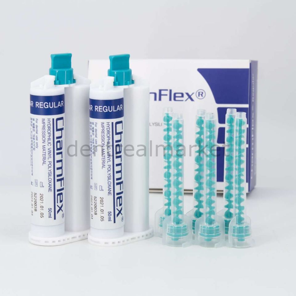 CharmFlex Regular A-Silikon Ölçü Maddesi 2*50ml