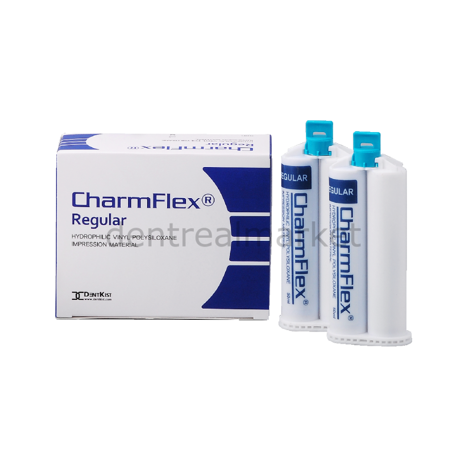 CharmFlex Regular A-Silikon Ölçü Maddesi 2*50ml