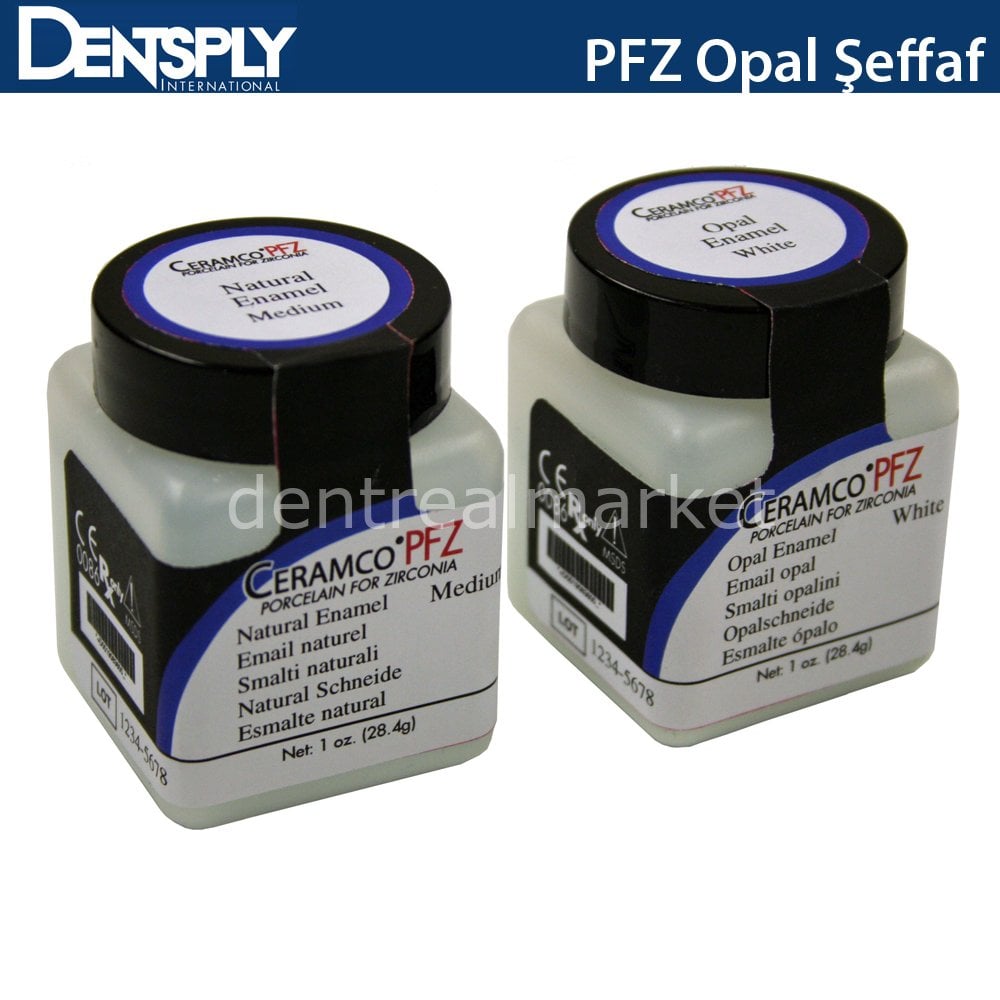 Ceramco PFZ Zirkonyum Tozu - Opal Şeffaf 28,4 gr