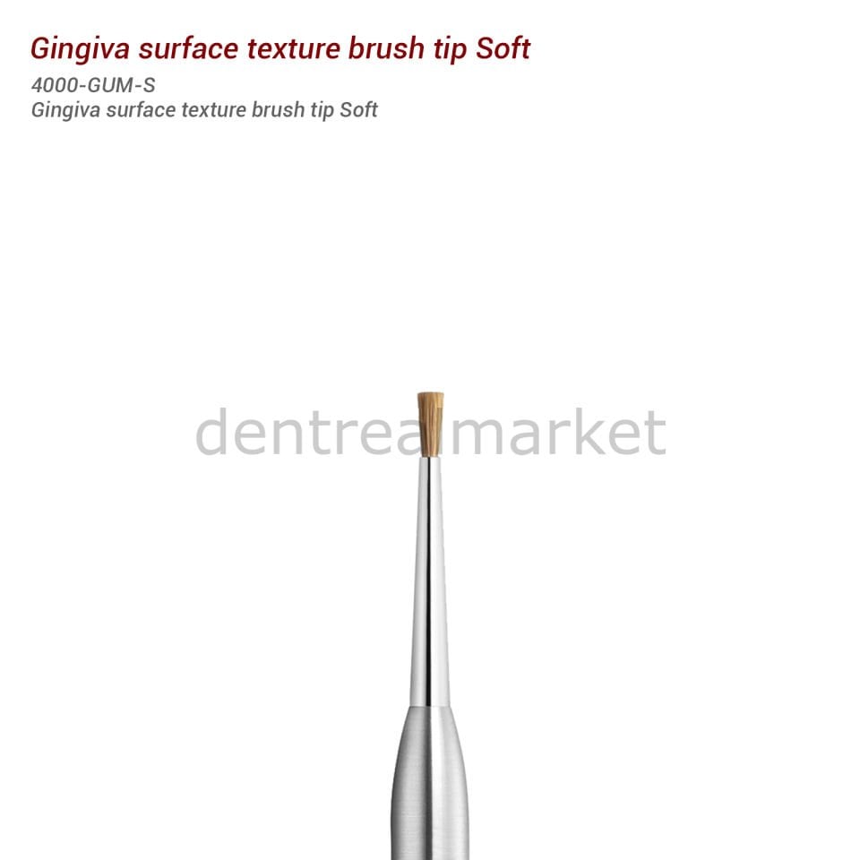 Diş Eti Fırça Ucu - Gingiva Brush Tip- Porselen Fırçası Soft