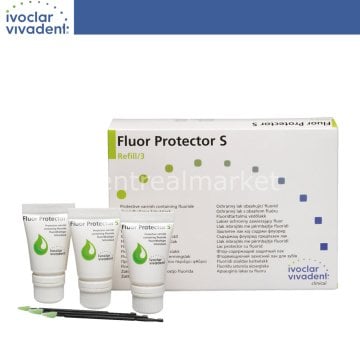 Fluor Protector S Refil 3*7gr - Diş Koruyucu Güçlendirici