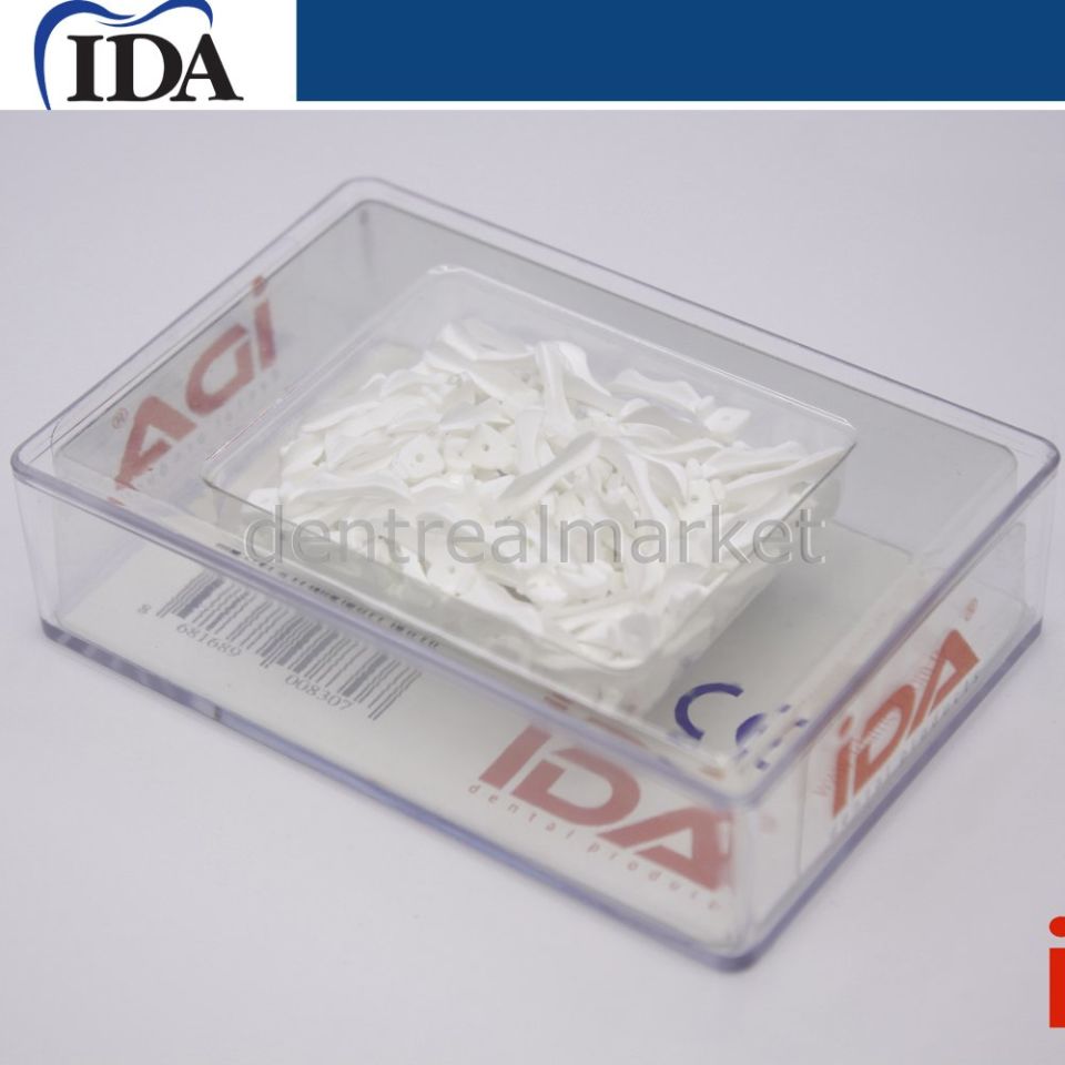 Praticap Plastik Kama 100'lük Paket - Large***