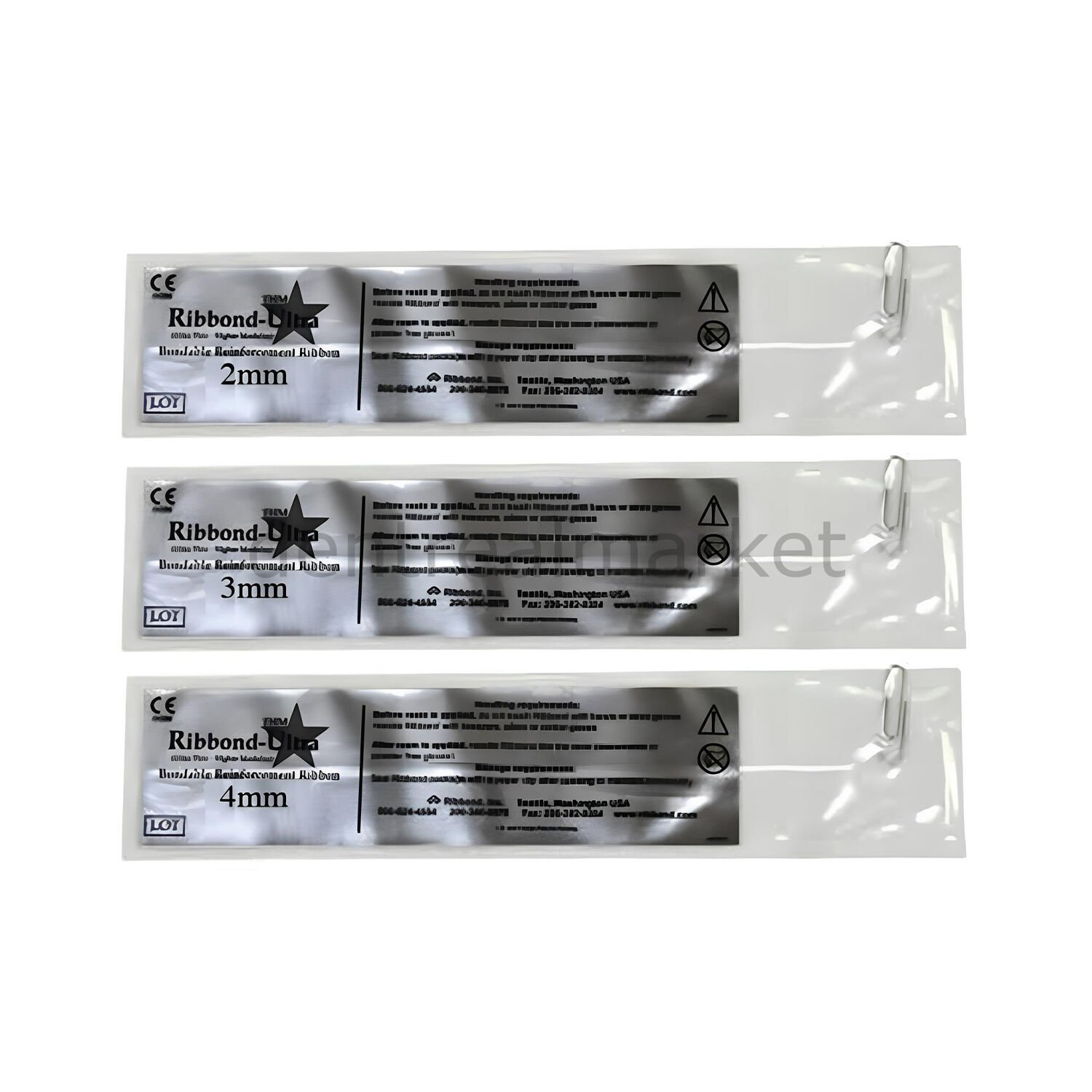 Ribbond Ultra Örgülü Cam Fiber Splint Refill 22 cm