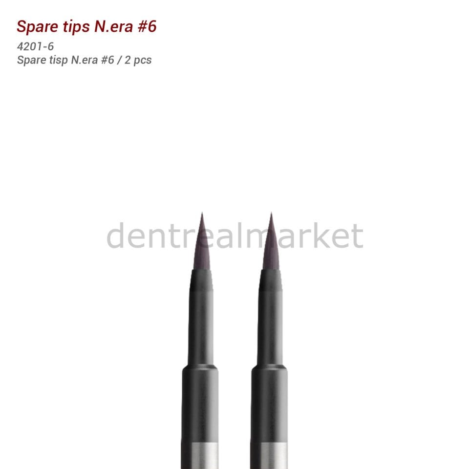 N.era Yedek Uçlar - Spare Tips N.era #6 - 2 Adet