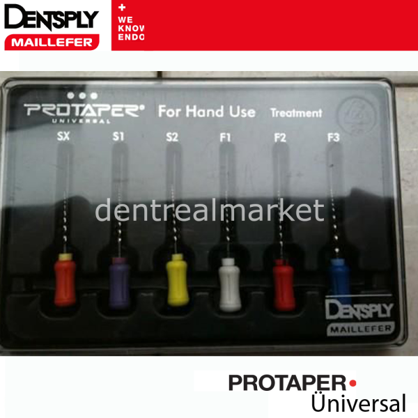Protaper Üniversal -El Formu  Kanal Egesi