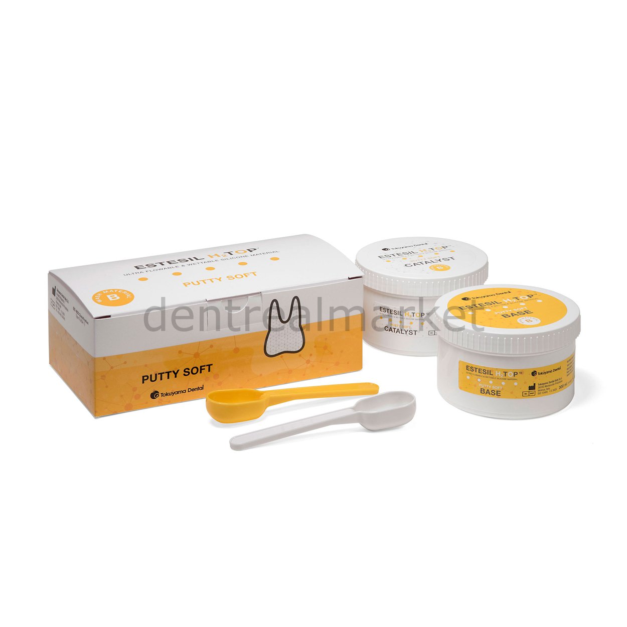 Estesil H2TOP Putty El Formu A silikon Ölçü