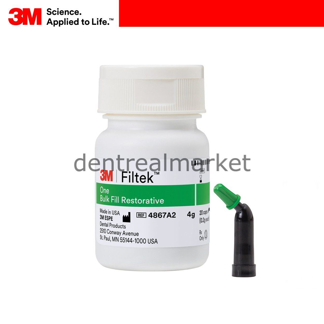 Filtek One BulkFill Posterior Kompül Kompozit SKT: 02/2026