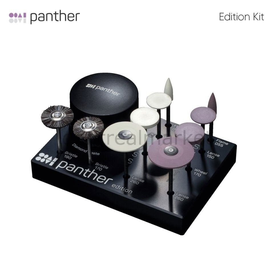 Panther Edition -  Zirkonyum ve Seramik İçin Özel Parlatıcı Kit
