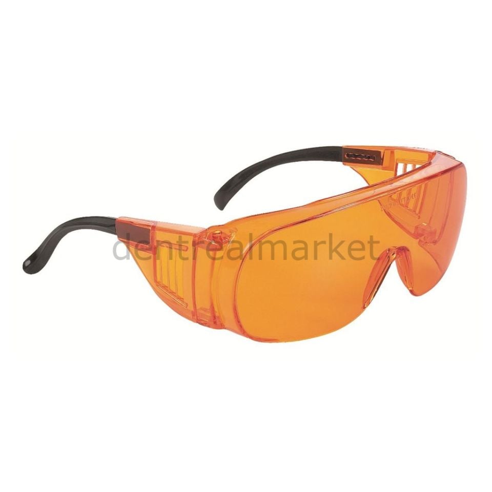 Monoart Koruyucu Gözlük - Hafif Gözlük Orange