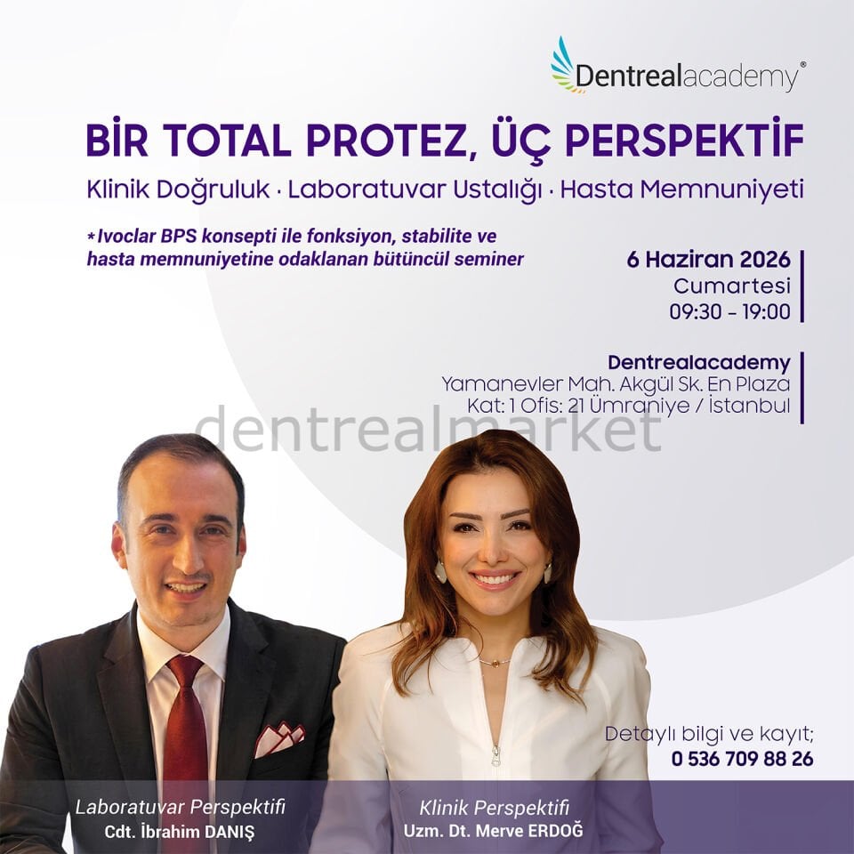 Bir Total Protez - Üç Perspektif - Uzm. Dt. Merve Erdoğ & Cdt. İbrahim Danış