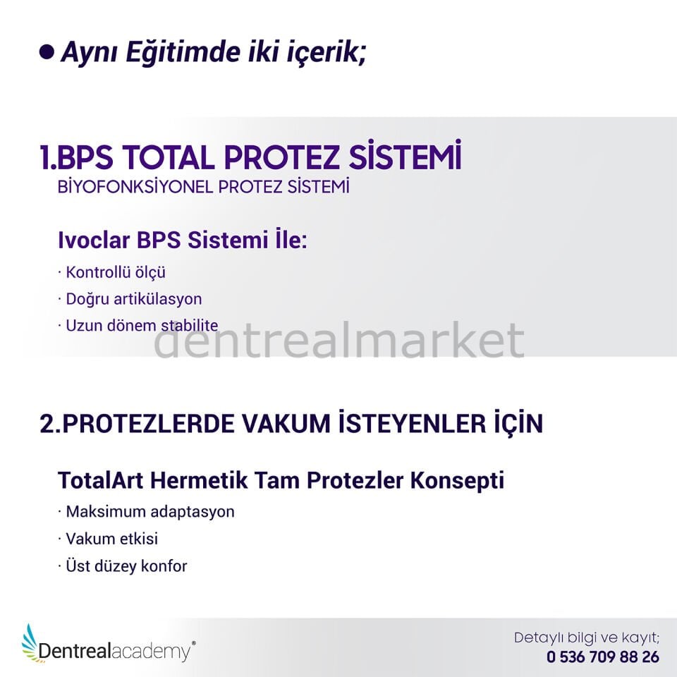 Bir Total Protez - Üç Perspektif - Uzm. Dt. Merve Erdoğ & Cdt. İbrahim Danış