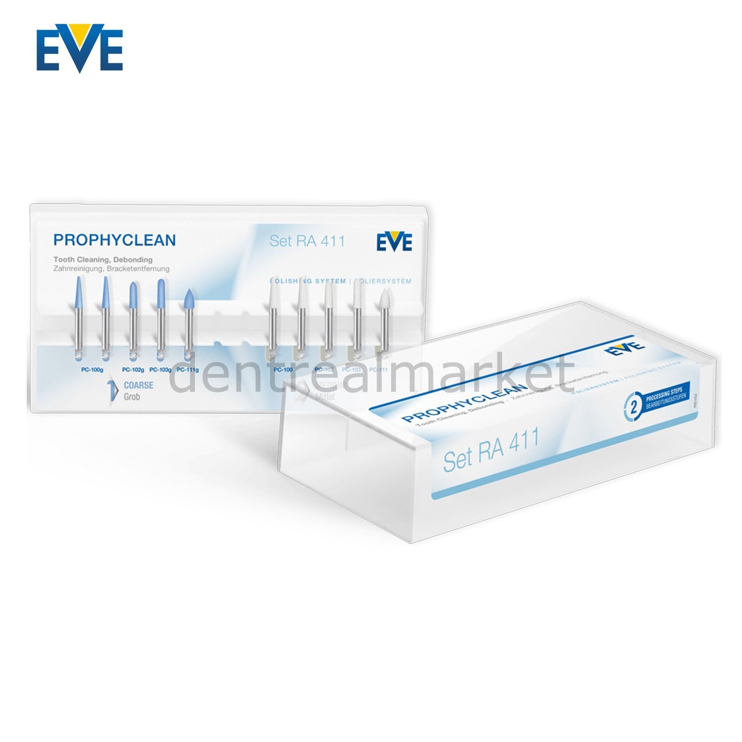 Prophyclean Debonding Cila Seti - Taşı Mavi - Beyaz