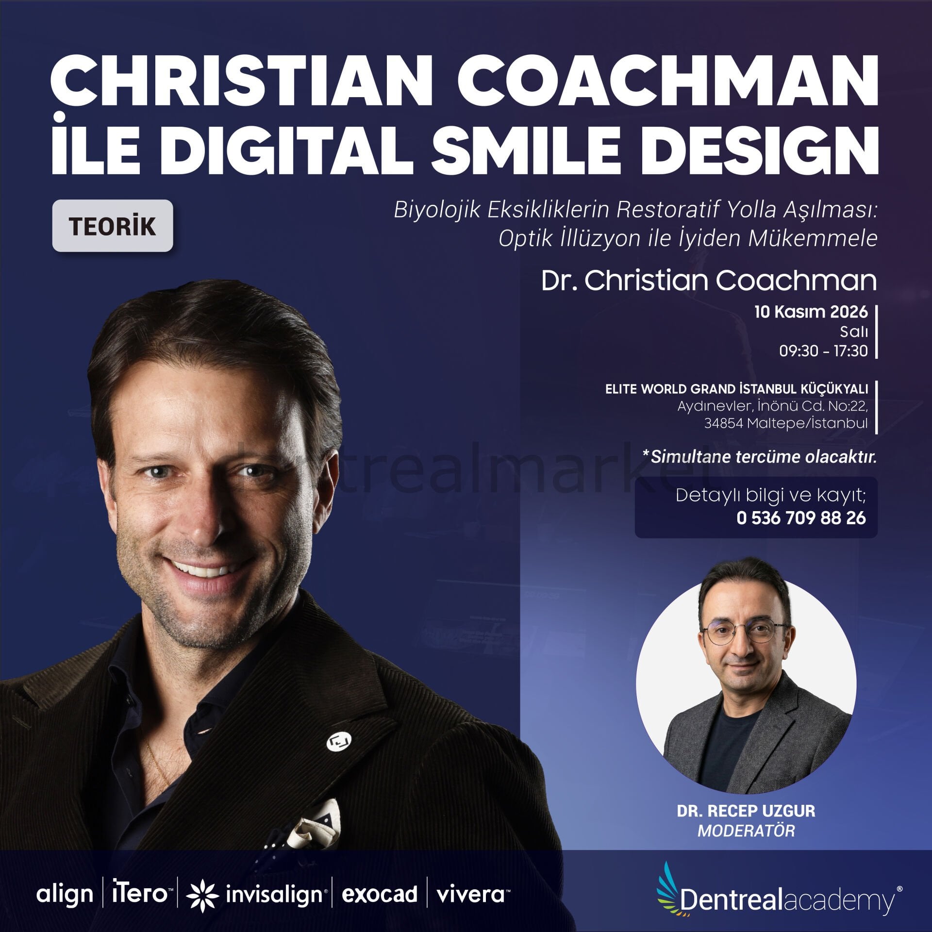Dr. Christian Coachman ile Digital Smile Design - Teorik