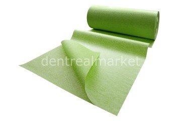 Avrupa Rulo Renkli Dişci Hasta Önlüğü F.Green