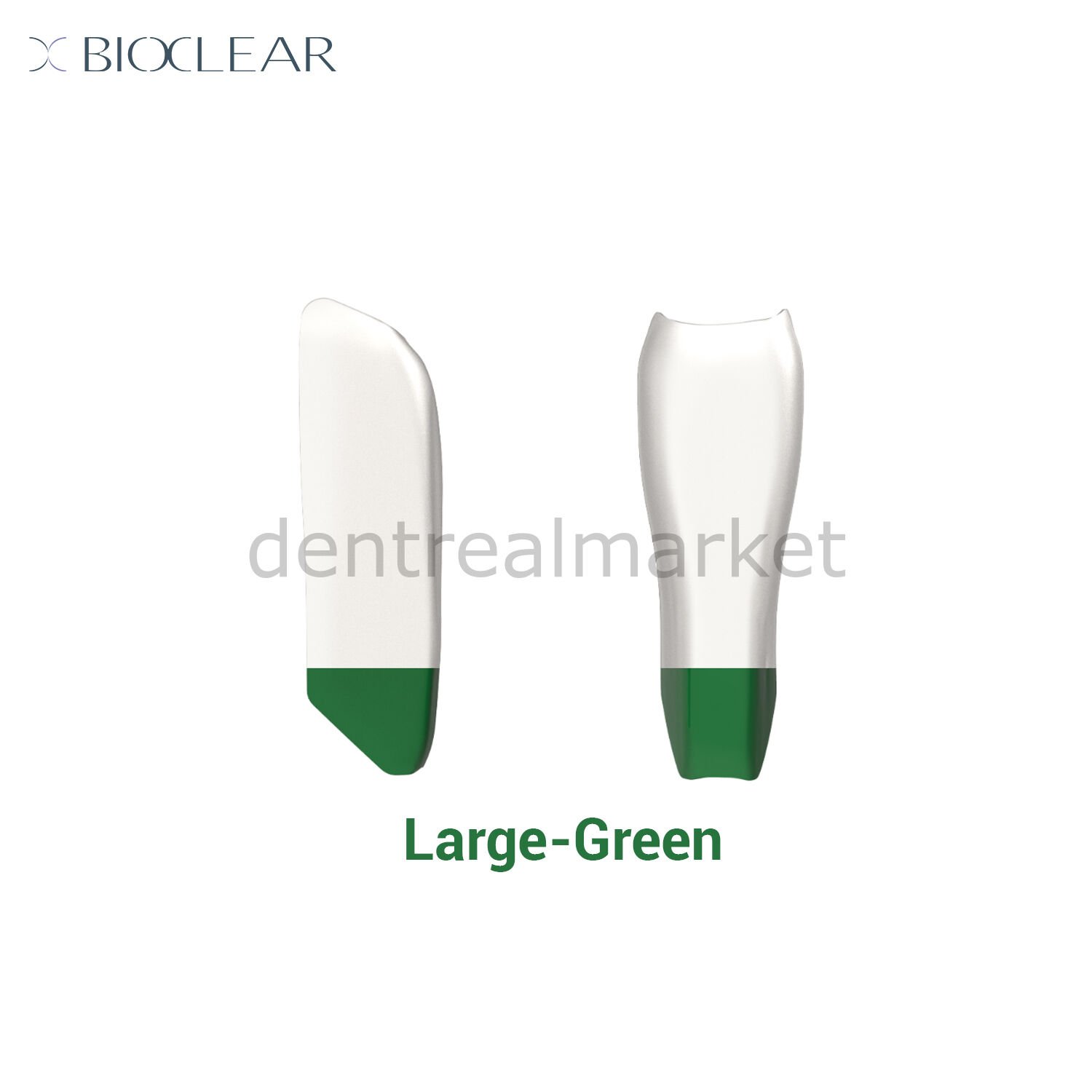 Black Triangle Individual Matrix - Large/Green - 10 Adet