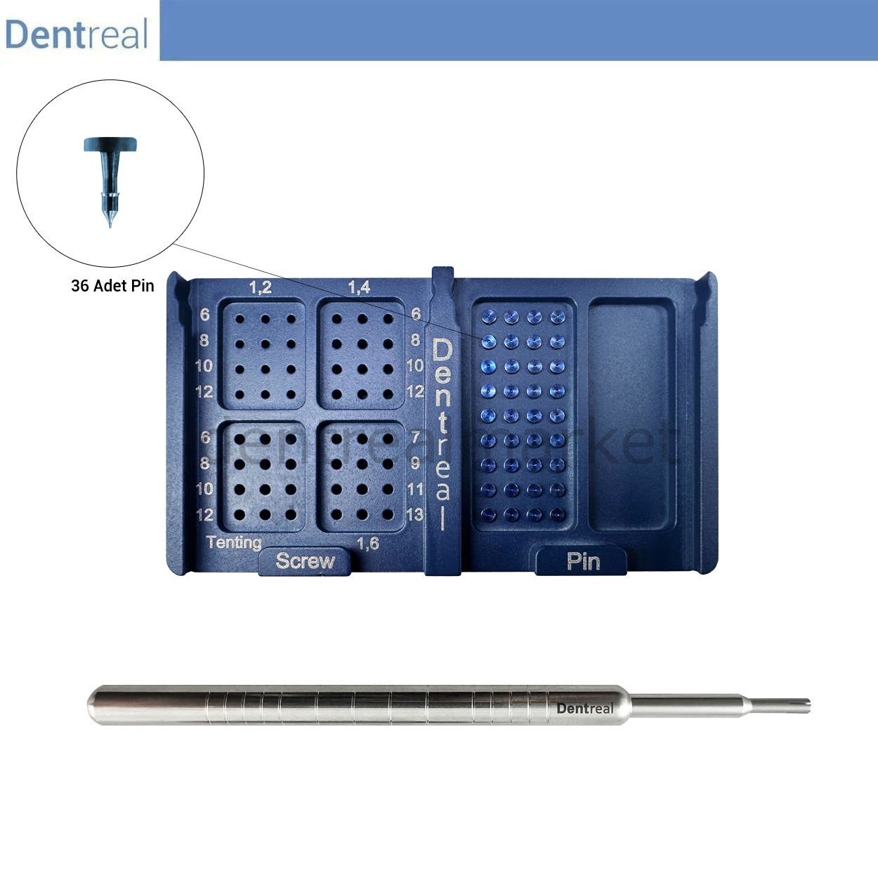 New OmniFix Membran Sabitleme Pin Set - 36 Pin