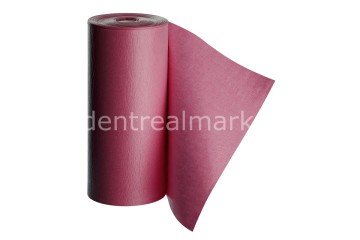 Avrupa Rulo Renkli Dişci Hasta Önlüğü Burgundy